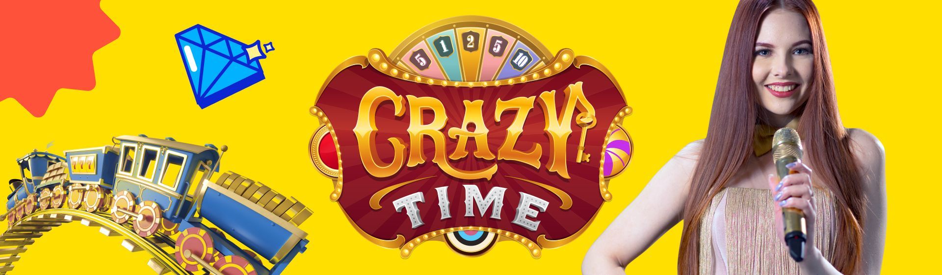 Crazy Time Top Slot reel above the wheel showing multipliers 1x to 20x